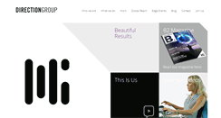 Desktop Screenshot of directiongroup.com